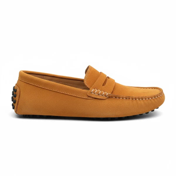 Mocasines Driver Cuero - Azul Marino