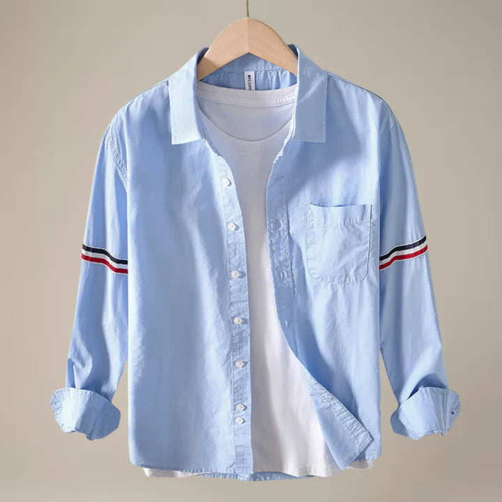 Camisa Pocket Line - Blanco