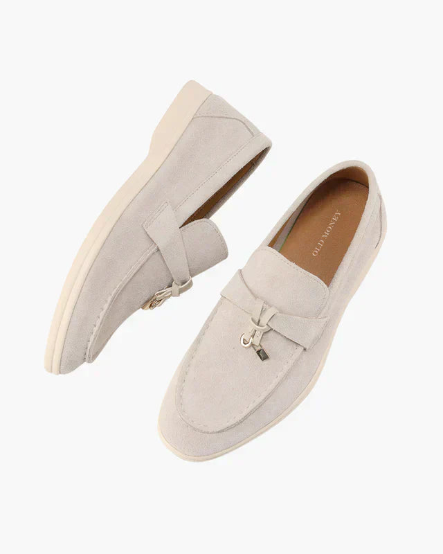 Belmont Gamuza Loafers - Beige
