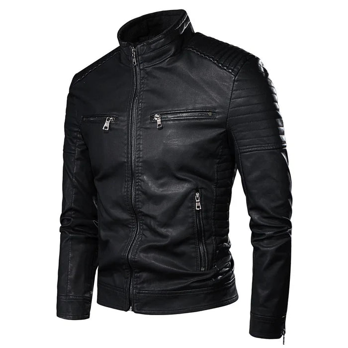 Chaqueta Vintage de Cuero - Marrón