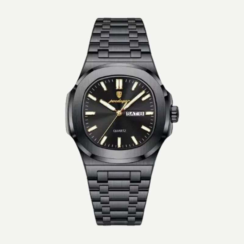 Reloj Acero Signature - Negro de plomo