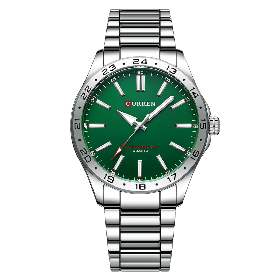 Reloj GMT de Acero Imperial