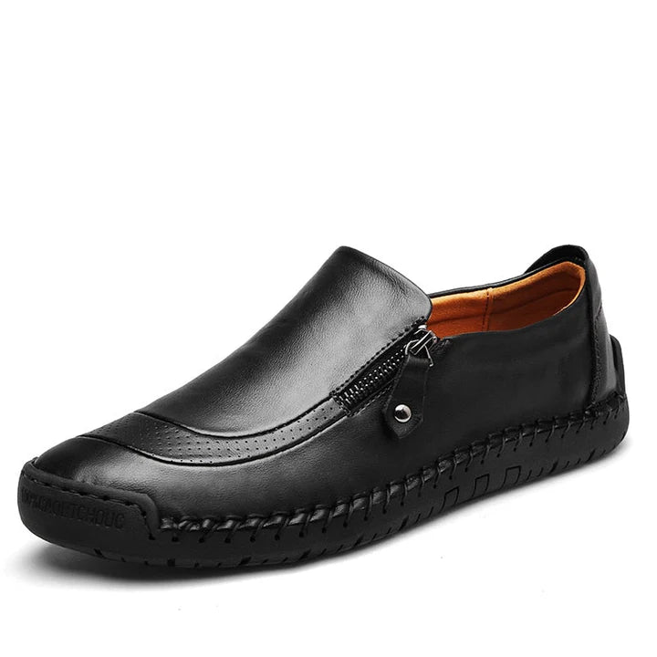 Mocasín Comfort Zip Flex - Marrón