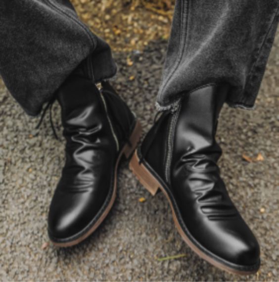 Bota Urban Zip Heritage - Negro