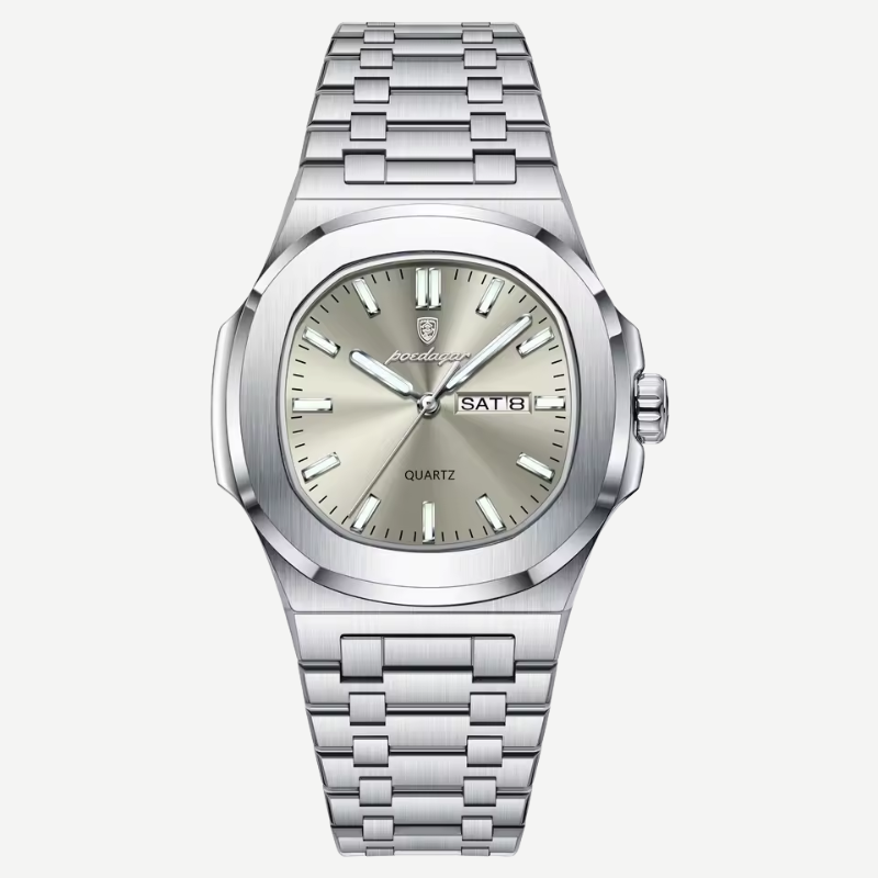 Reloj Imperial de Acero - Plata/Azul