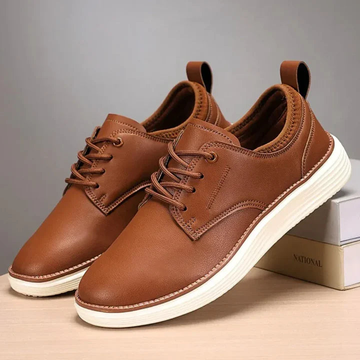 Tenis Cordones - Marrón