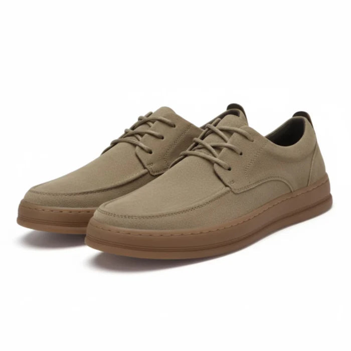Zapatos Derby Siena Ante - Beige
