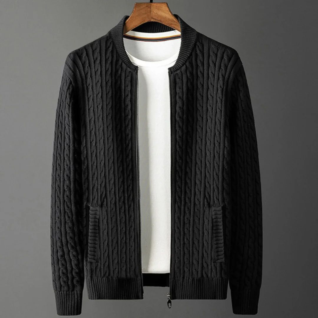 Suéter Core Comfort de Algodón Orgánico - Negro