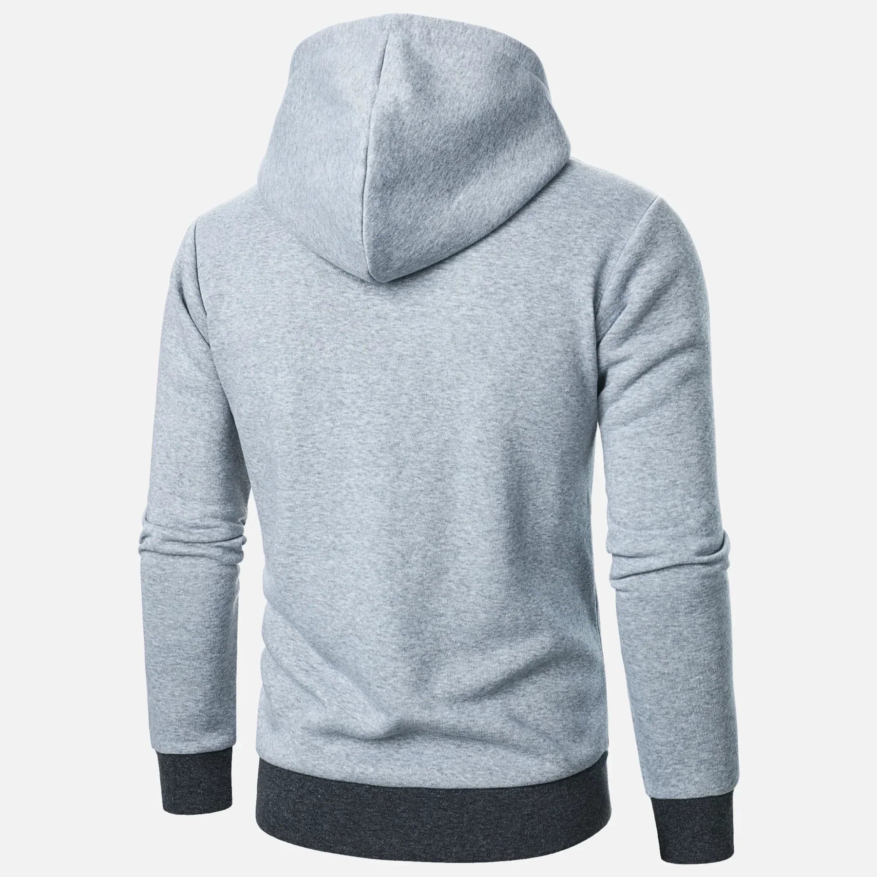 Sudadera con Cremallera Asimétrica Riverton – Negro