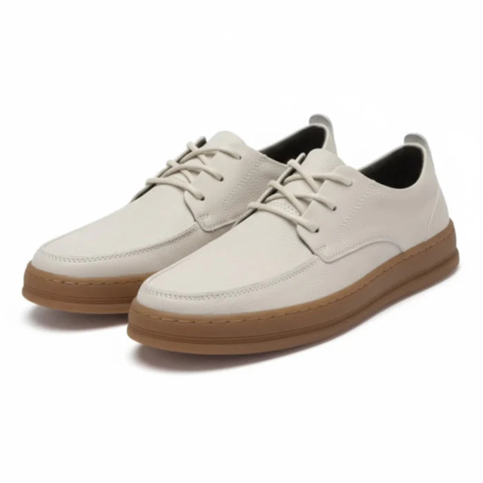 Zapatos Derby Siena Ante - Beige
