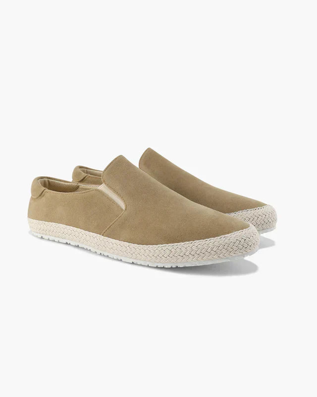 Riviera Gamuza Espadrilles - Khaki