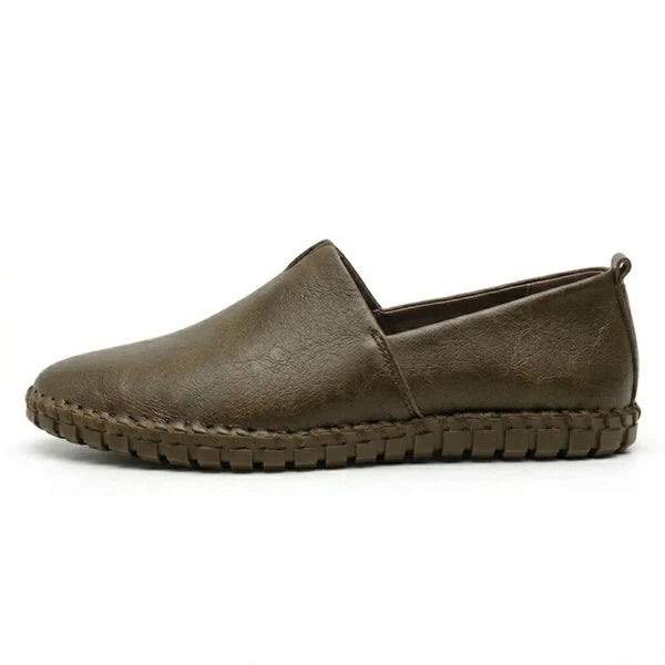 Mocasines Artesanales Slip-On - Gris