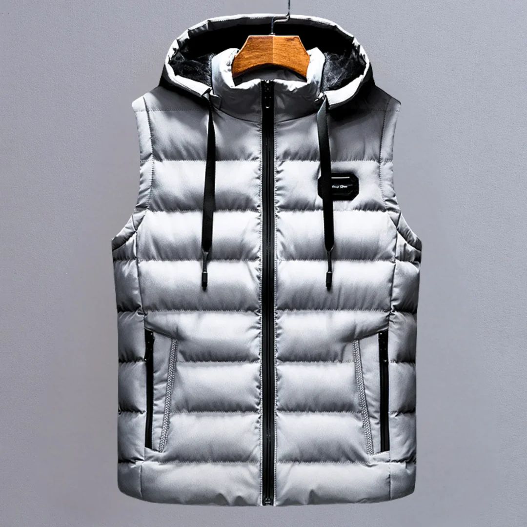 Chaleco Puffer Light Core - Gris