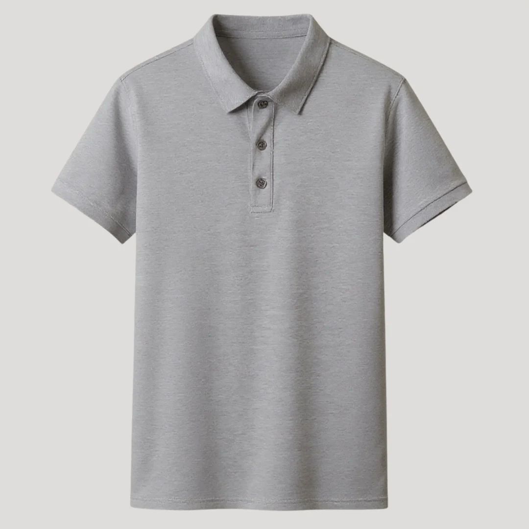 Polo Essential Fit - Gris
