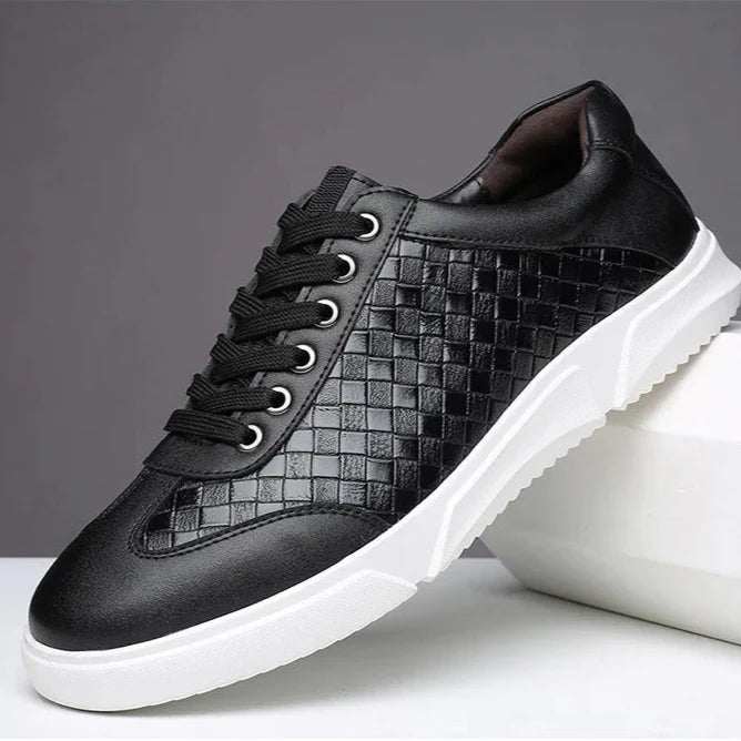 Tenis Casual Texturizados Confort - Blanco