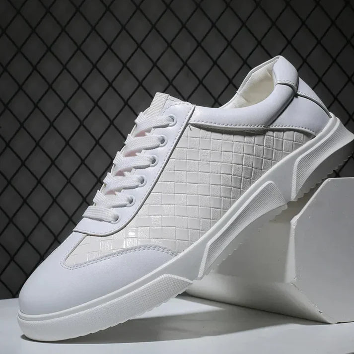 Tenis Casual Texturizados Confort - Blanco