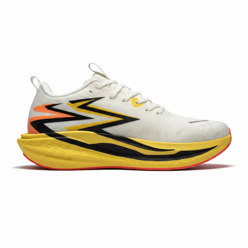 Tenis Velocity Stride - Blanco/Amarillo