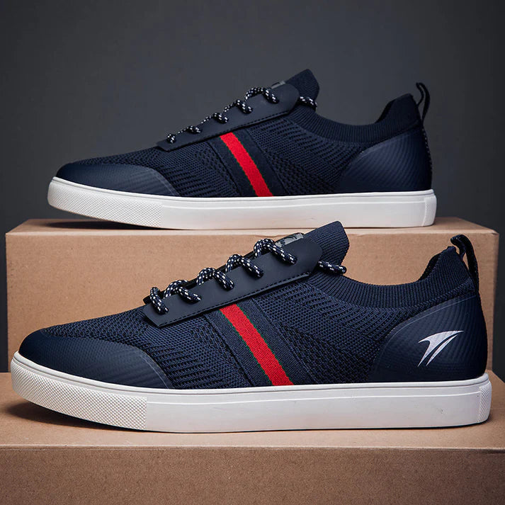 Tenis Malla Ajuste Flexible - Azul