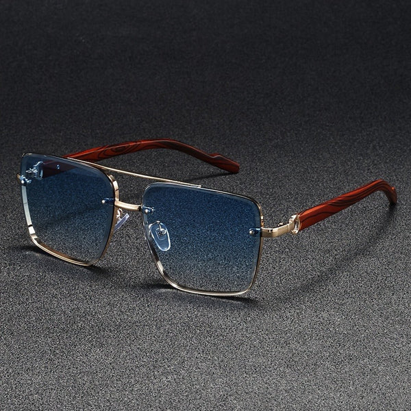 Gafas de Sol Cuadradas - Azul