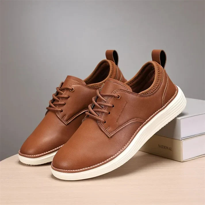 Zapatos Casual Cuero - Marrón