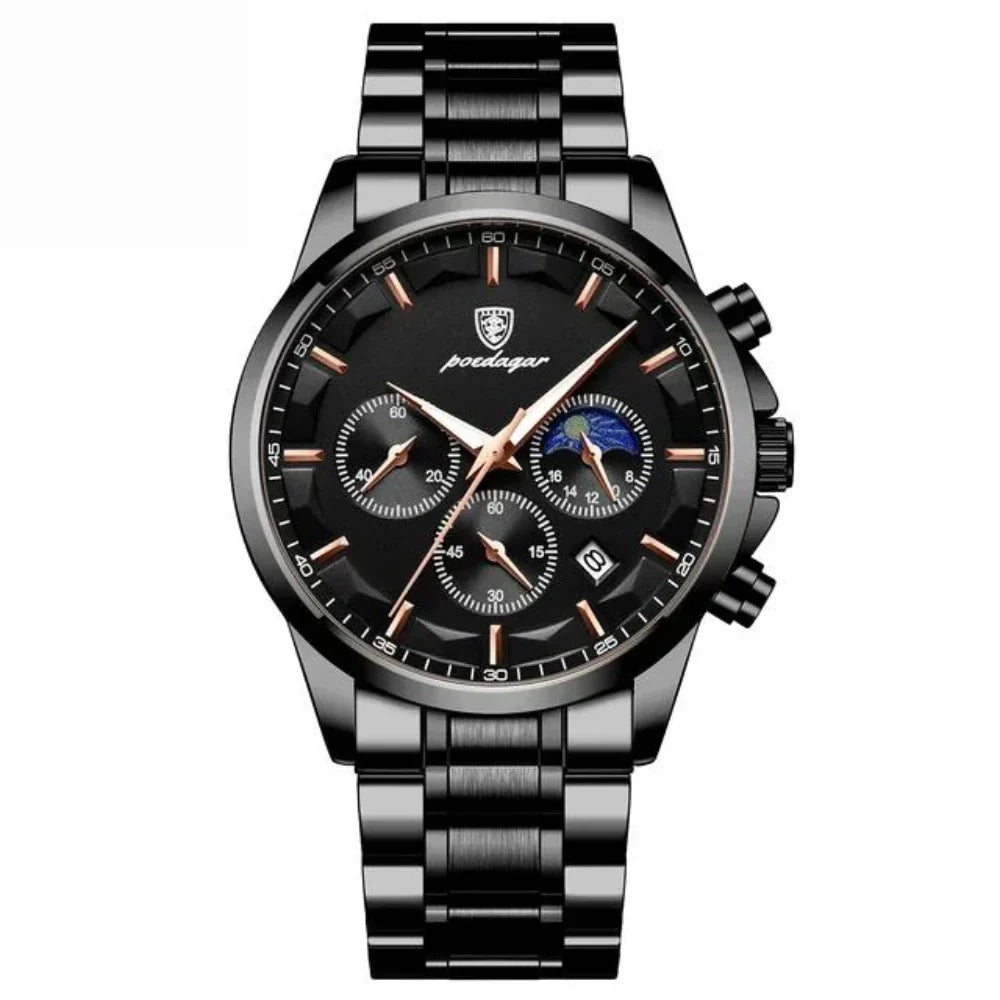 Reloj Clásico Chrono Steel