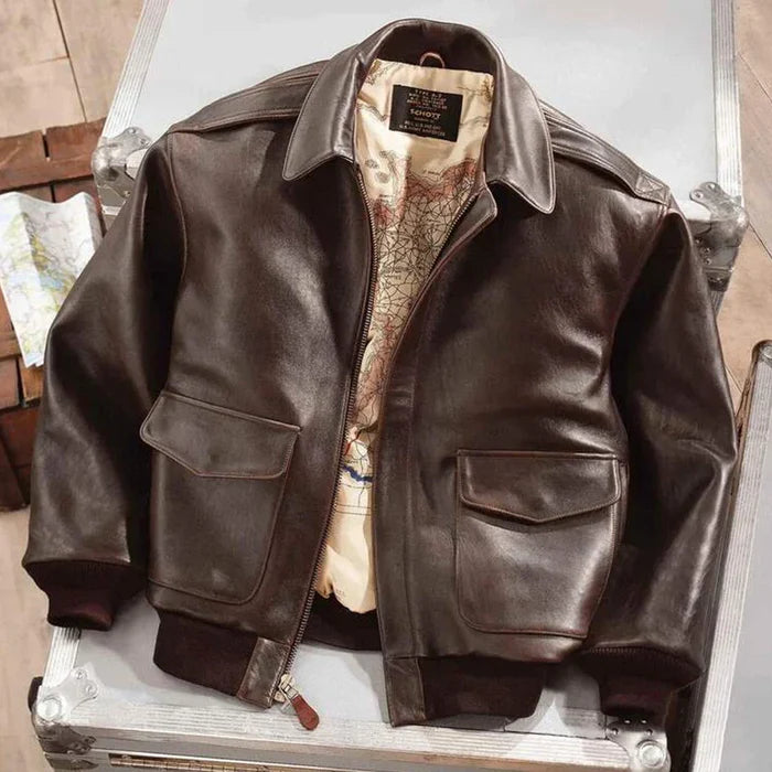 Chaqueta Aviador Heritage - Negro