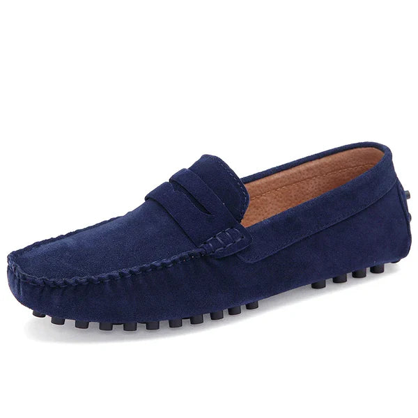 Mocasines Ante Artesanal - Negro