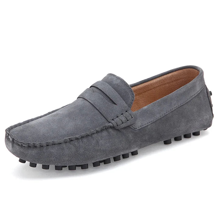 Mocasines Ante Artesanal - Kaki