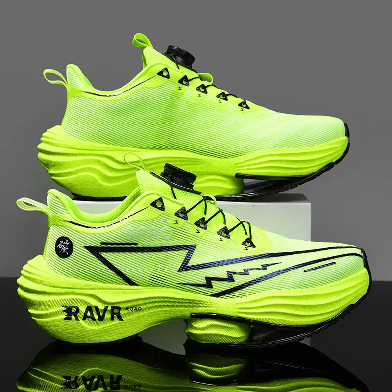 Tenis Aero Trail Pulse - Verde/Azul