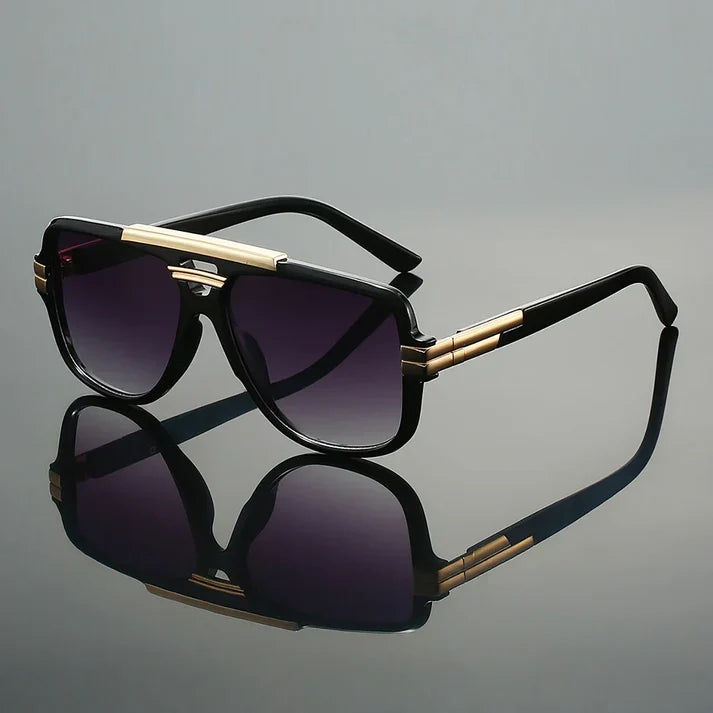 Gafas de Sol Aviador Retro - Naranja
