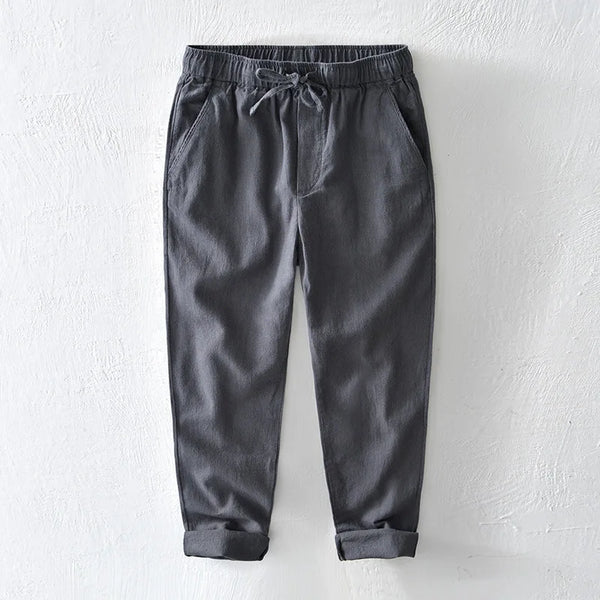 Pantalones con Cordón Urban Blend – Gris