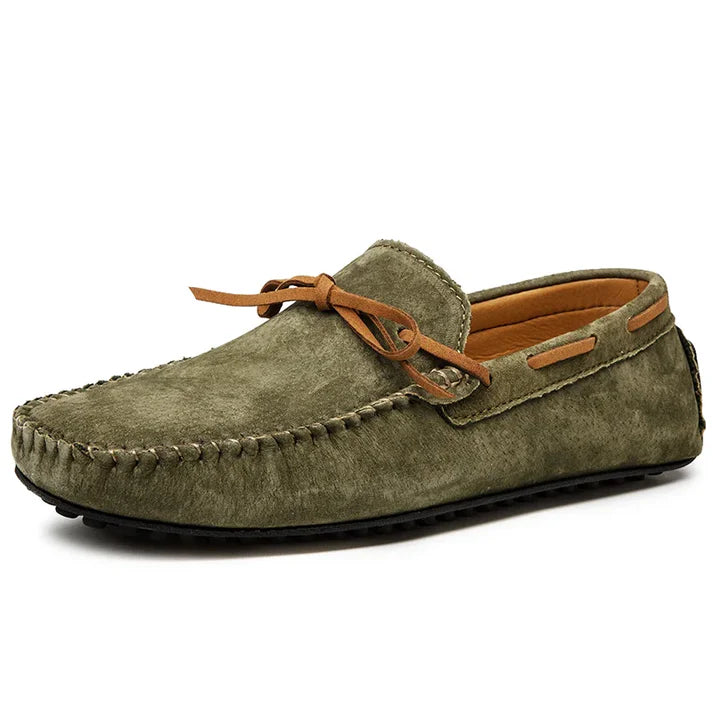 Mocasines Ante Artesanal - Marrón