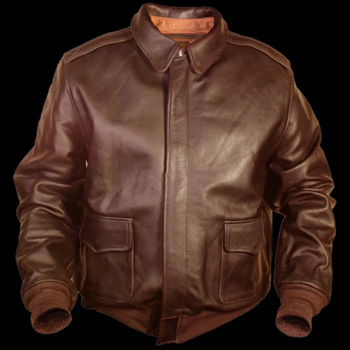 Chaqueta Aviador Heritage - Marrón