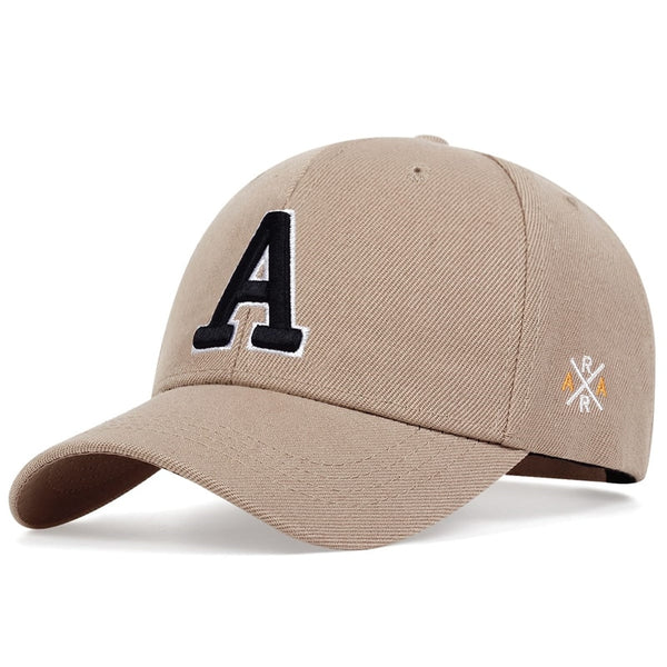 Gorra Urbana de Algodón Bordada Ajustable - Blanco
