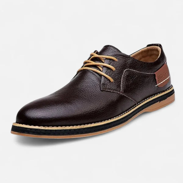 Zapatos Vittorio Cuero Artesanal - Negro