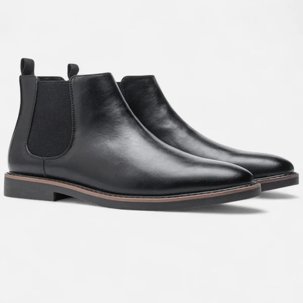 Botas Chelsea Royale Cuero Vegano - Marrón