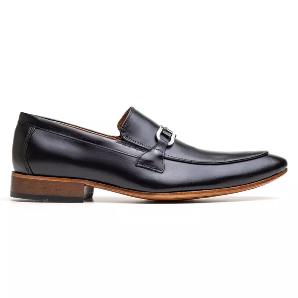 Mocasines Cuero - Negro