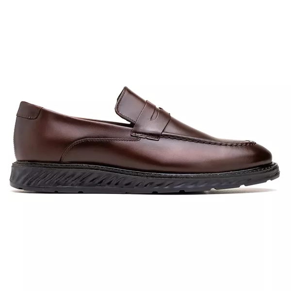 Mocasín Urban Flex Cuero - Marrón