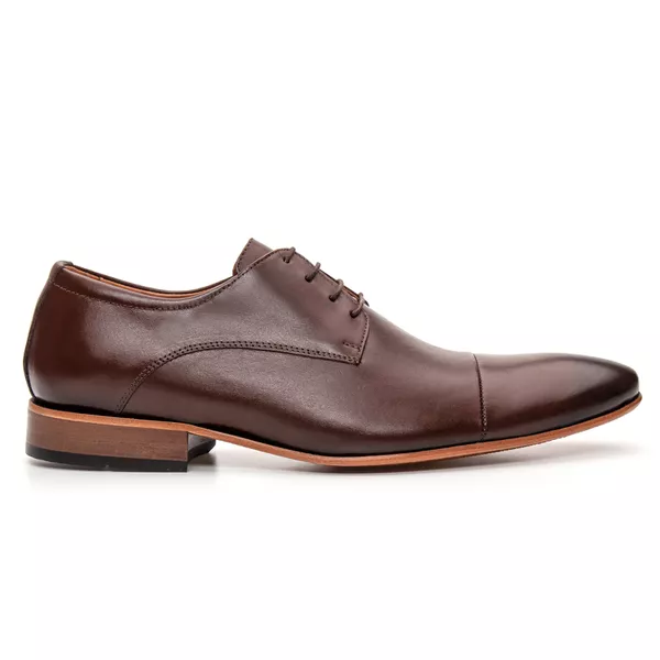 Zapato Derby Prime Elegance - Marrón