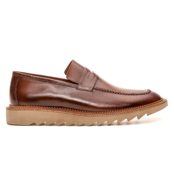 Mocasín Rugged Elegance - Marrón