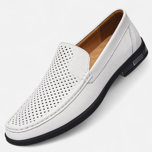 Mocasines Firenze Cuero - Gris
