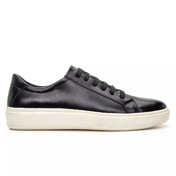 Tenis Essential Cuero - Negro