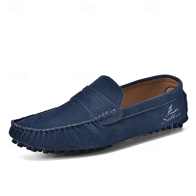 Mocasín Retro Comfort Drive - Azul