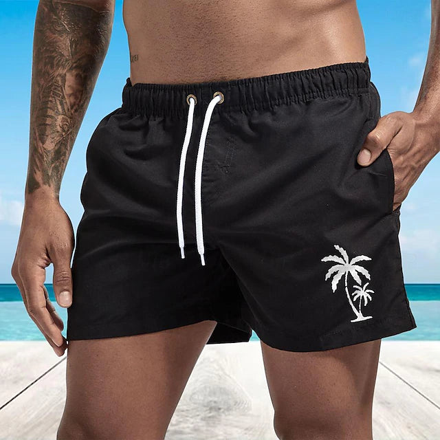 Short Swim Core con Cordón - Negro