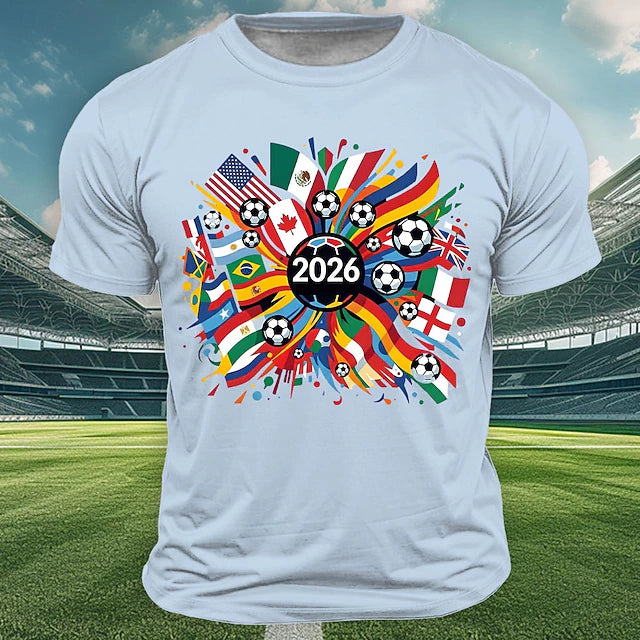 Camiseta International Football Cup 2026 - Negro