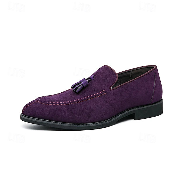 Mocasín Tassel Royale Noctis - Púrpura oscuro