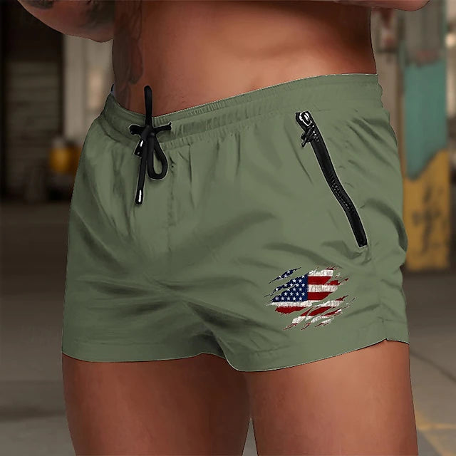 Short Swim Zip Core - Tropa verde