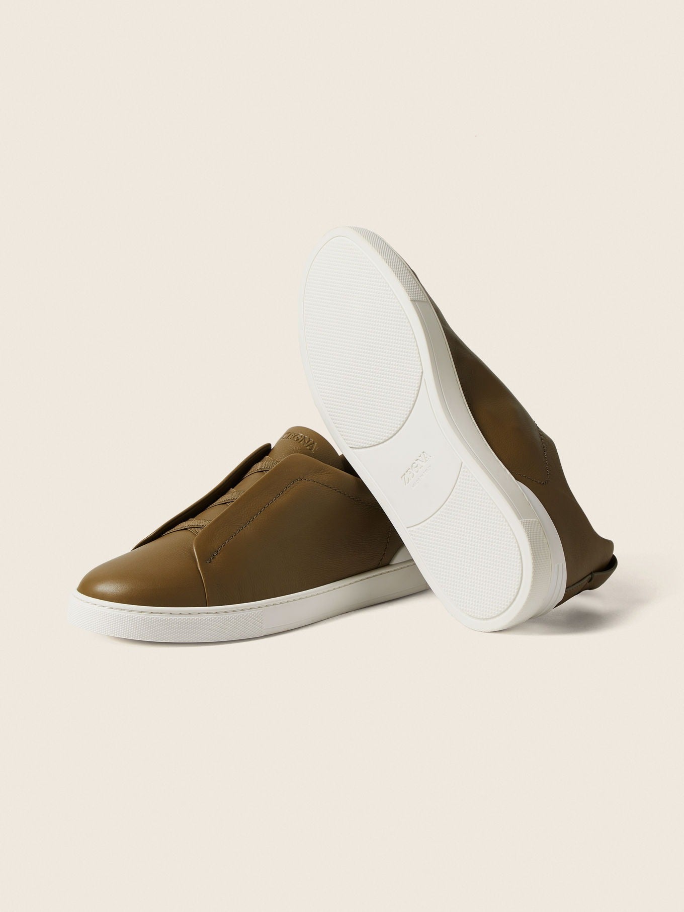 Triple Stitch SECONDSKIN Slip-On Zapatilla - Verde militar