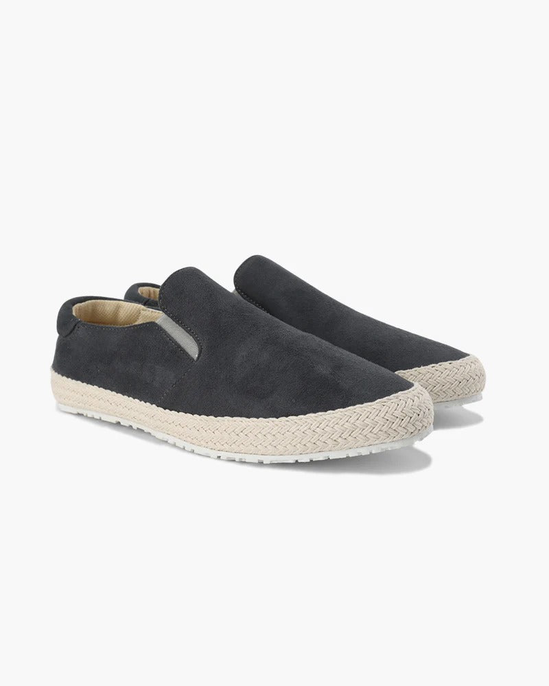 Riviera Gamuza Espadrilles - Gris