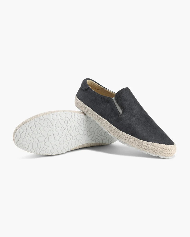 Riviera Gamuza Espadrilles - Gris
